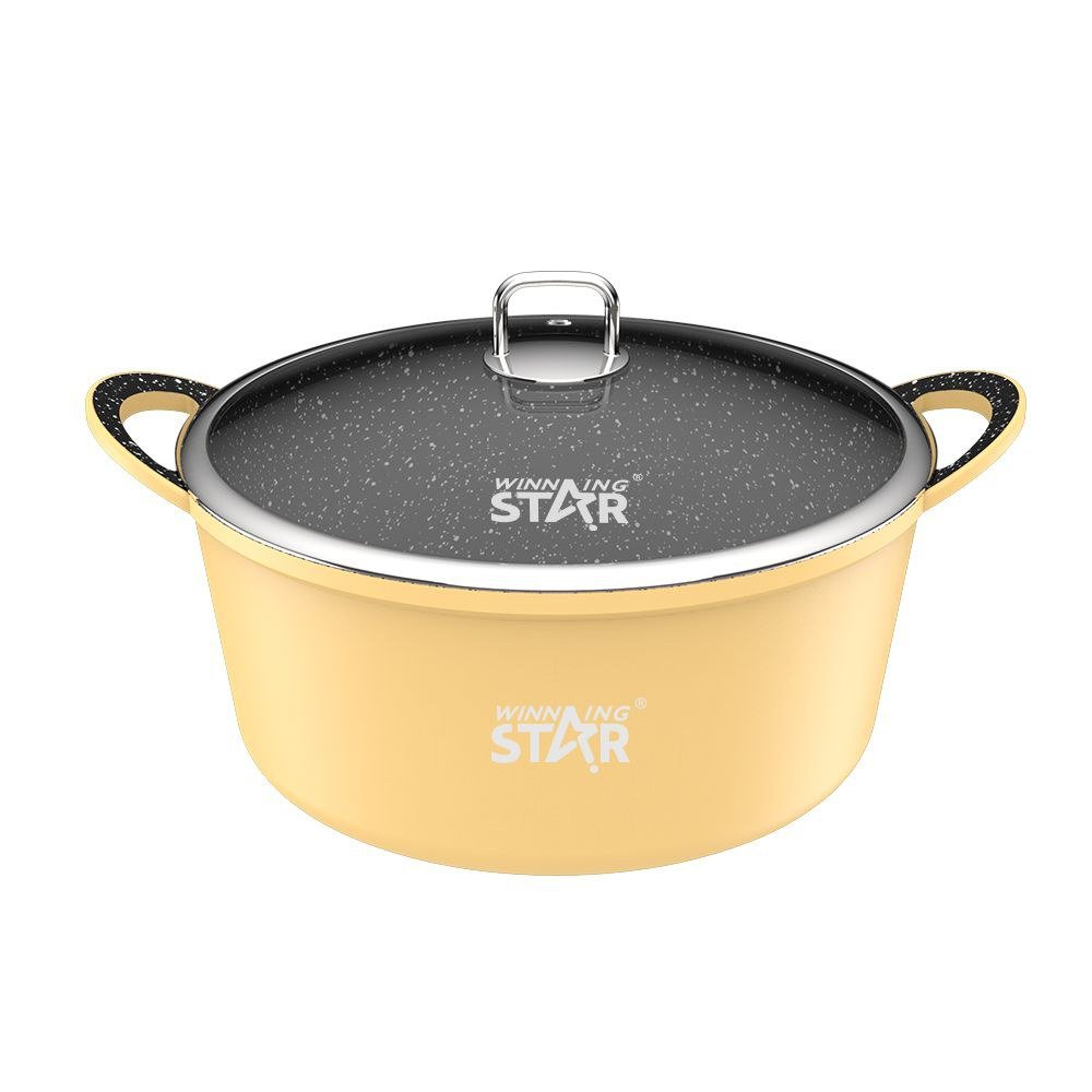 Appareil de cuisine Pièce Moulé Fonte Aluminium Non Balai Poêle Ustensiles de cuisine Ensemble