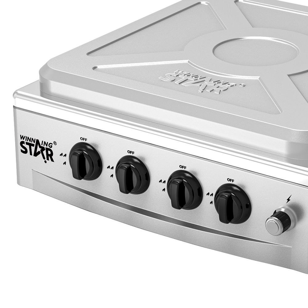 Cuisinière à gaz Deluxe Brûleur Allumeur Camping avec Support