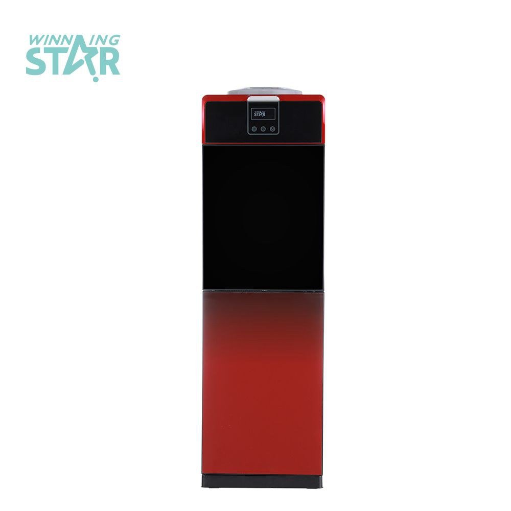 Distributeur d'eau Luxe Rouge Couleur Chaud et Froid Sur pied