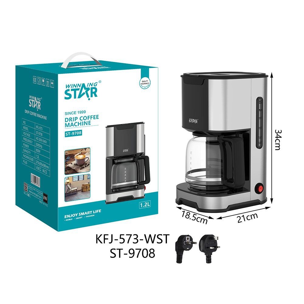 Cafetière Inoxydable Acier Goutte