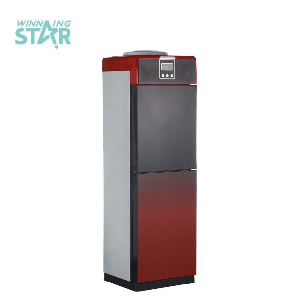 Distributeur d'eau Luxe Rouge Couleur Chaud et Froid Sur pied
