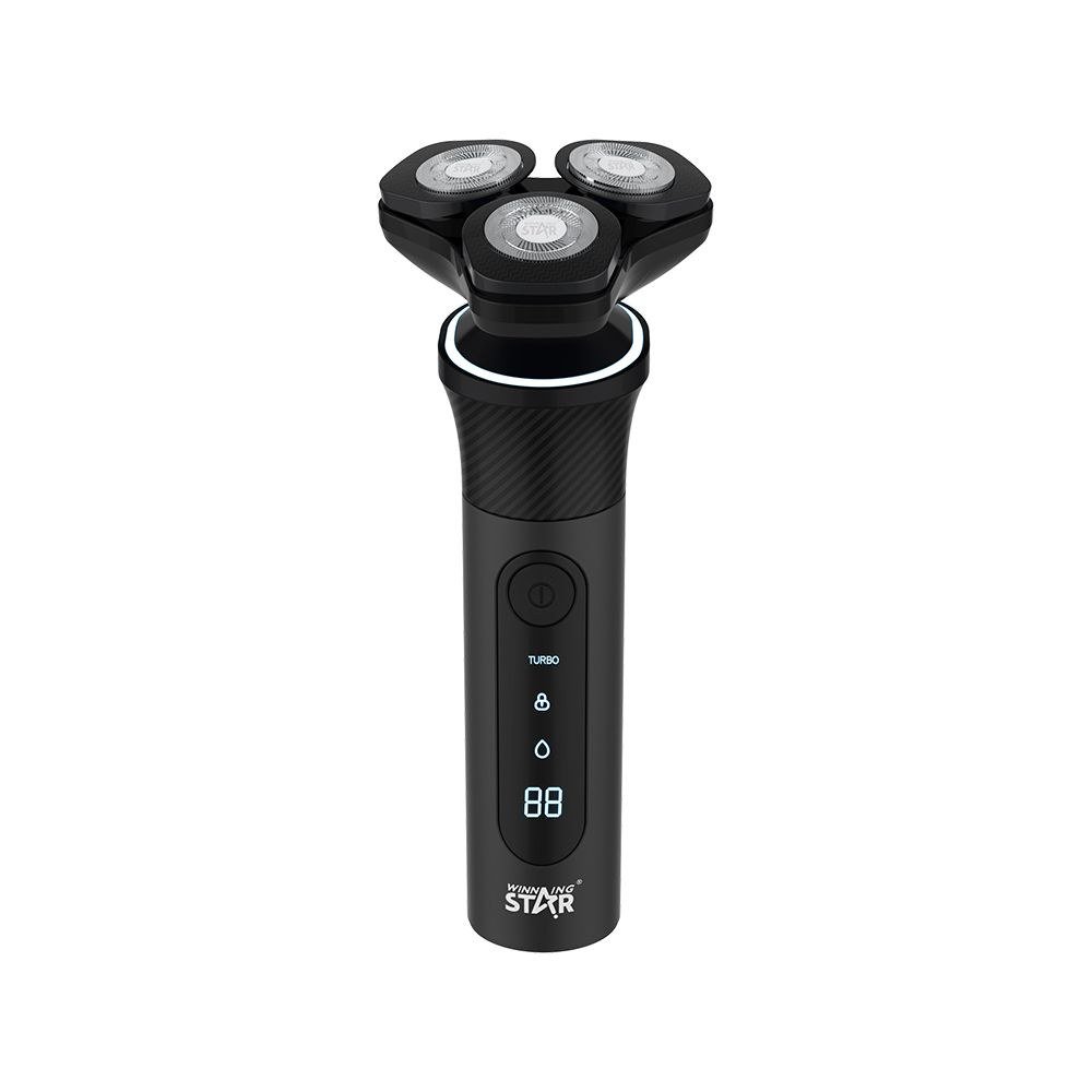 Tondeuse à cheveux en Rechargeable Électrique Rasoir Rotatif