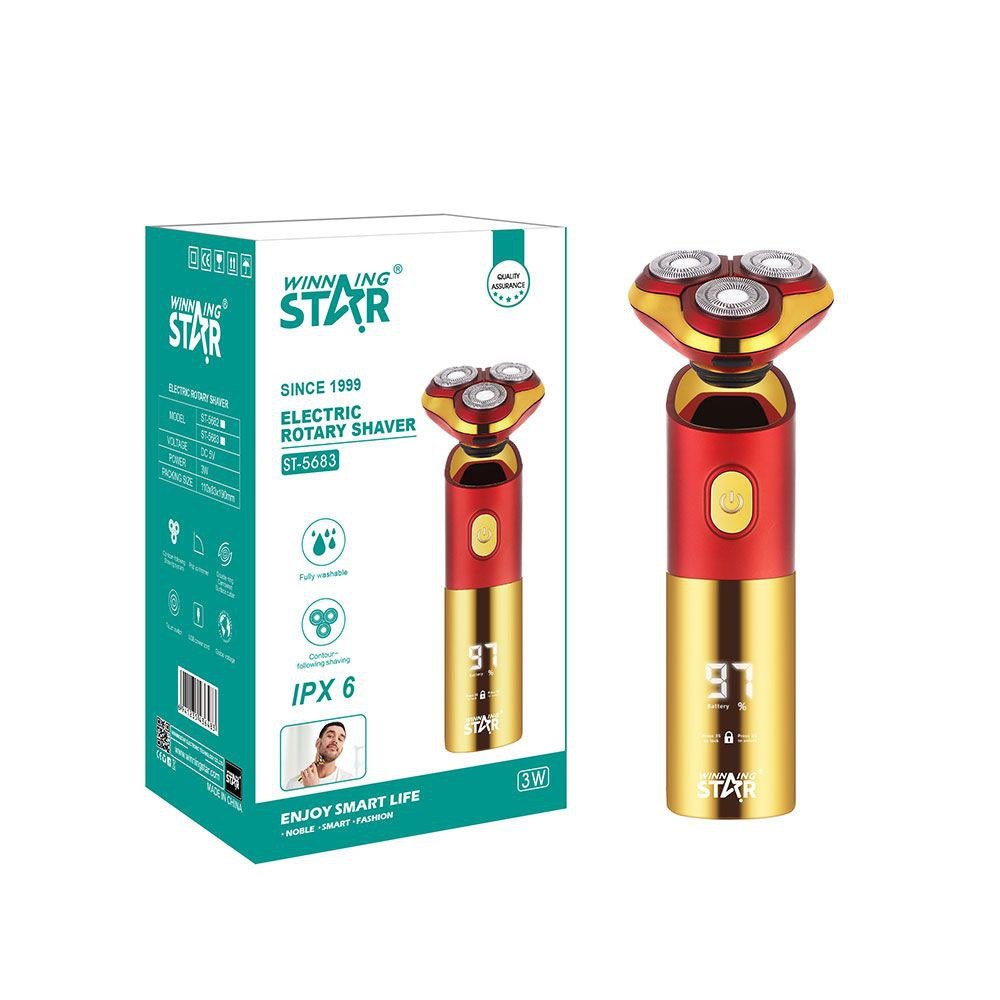 Tondeuse à cheveux Lame Rechargeable Électrique Rasoir Rotatif
