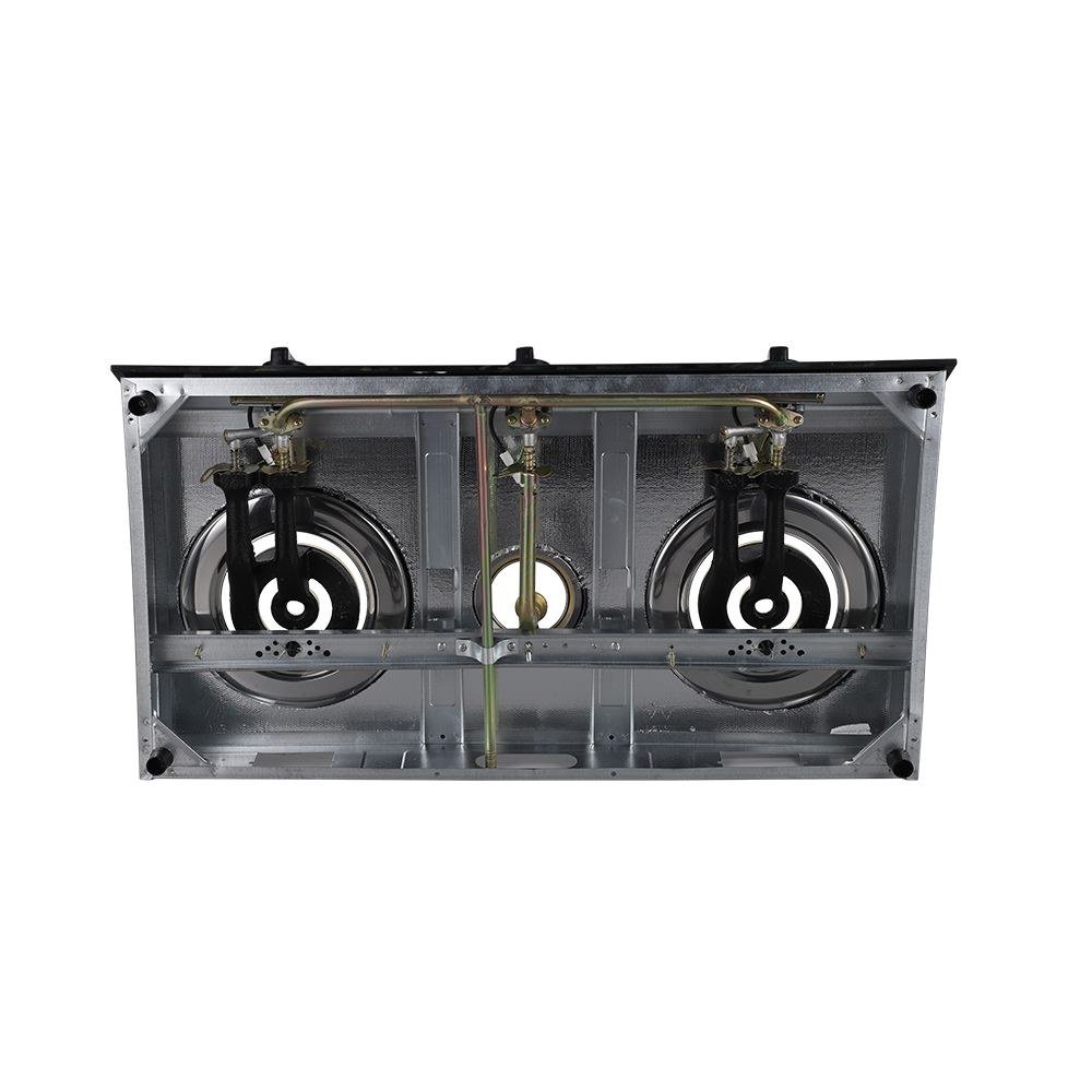 Cuisinière à gaz Deluxe Brûleur Verre