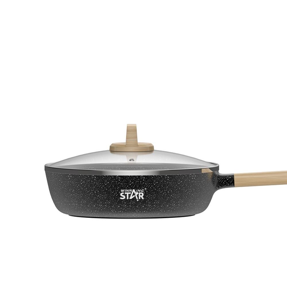 Appareil de cuisine Antiadhésif Moulé Fonte Aluminium Friture Poêle