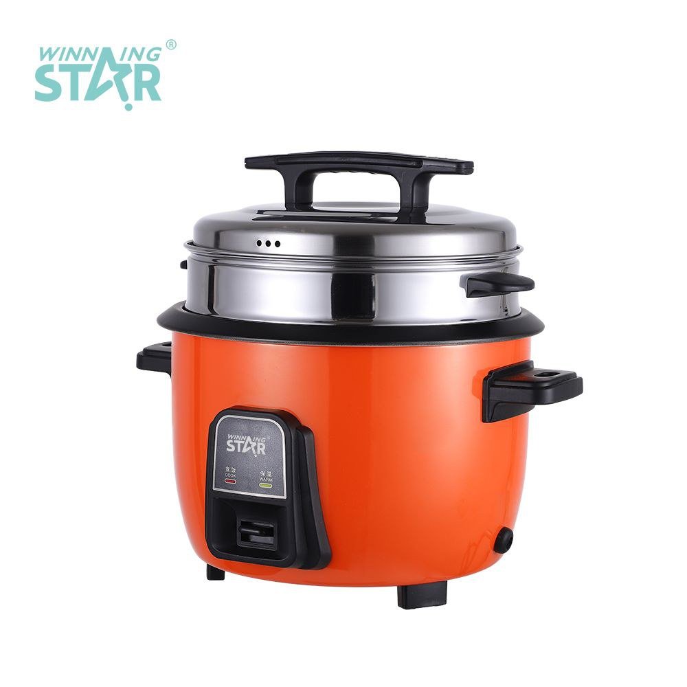 Cuiseur Orange Électrique Marmite Style Vapeur Multicuiseur