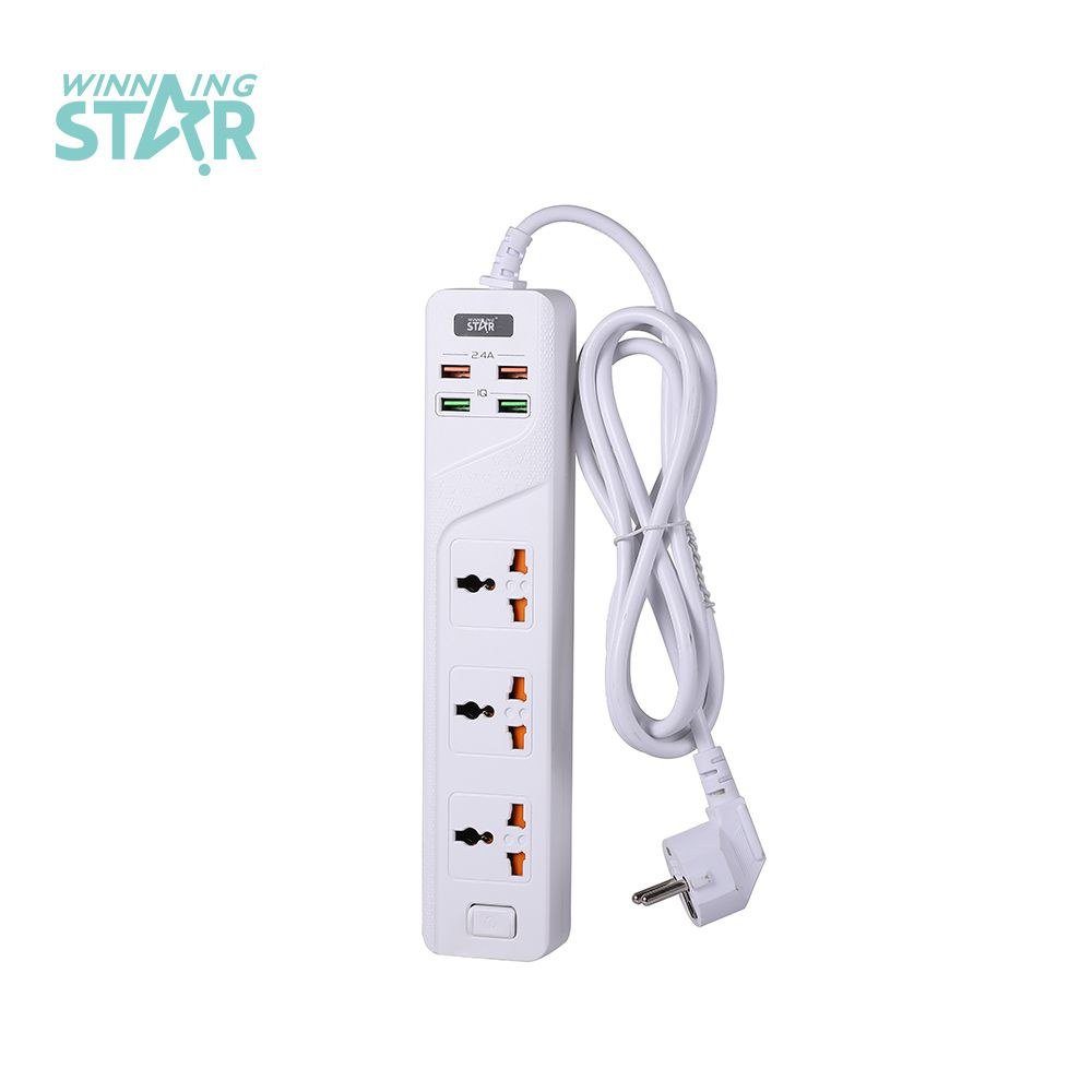 Multiprise Universel Blanc Couleur