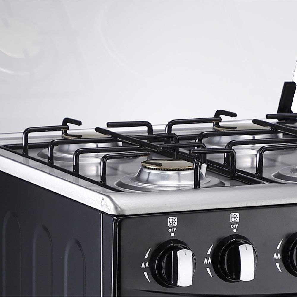 Cuisinière à gaz Brûleurs avec Électrique Four