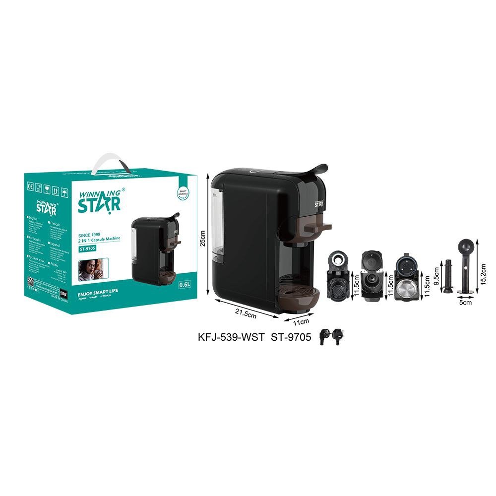 Cafetière en avec Eau Réservoir
