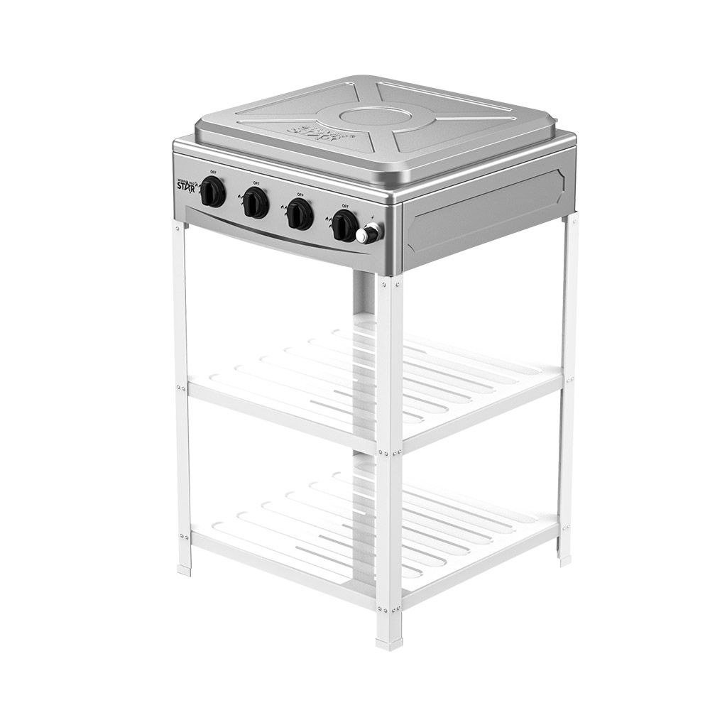 Cuisinière à gaz Deluxe Brûleur Allumeur Camping avec Support