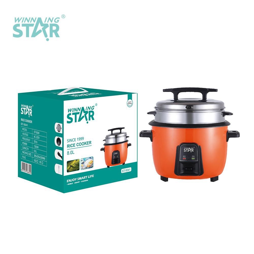 Cuiseur Orange Électrique Marmite Style Vapeur Multicuiseur