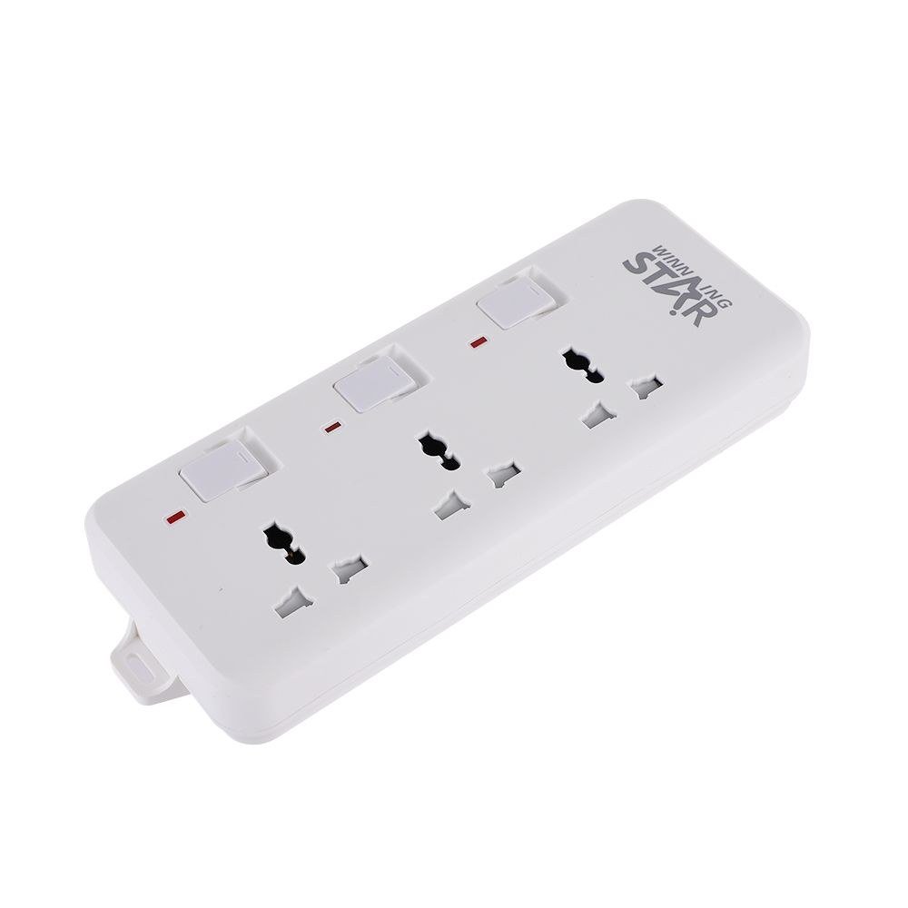 Multiprise Moderne Blanc Planche