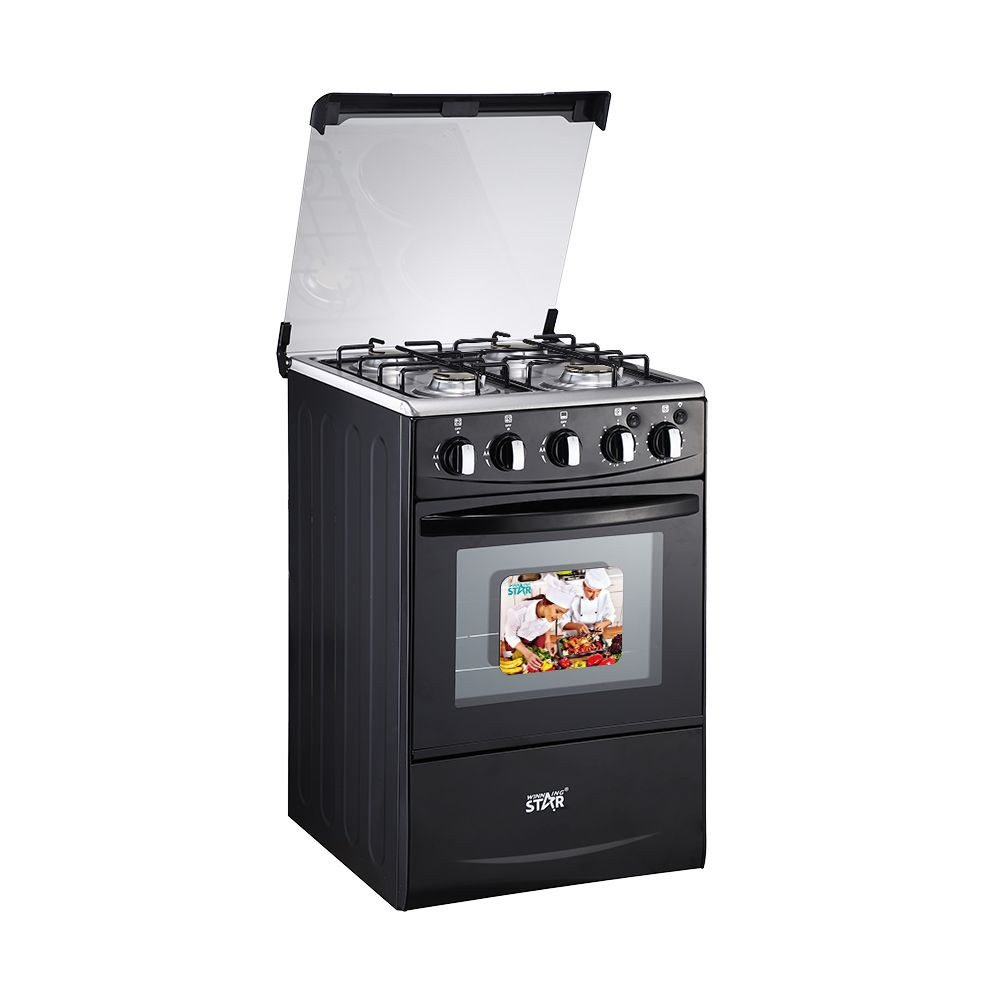 Cuisinière à gaz Brûleurs avec Électrique Four