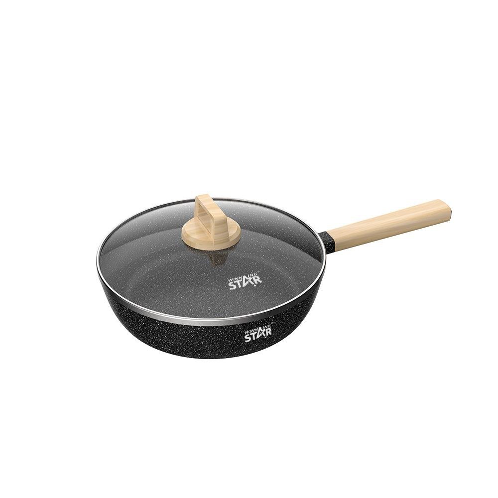 Appareil de cuisine Antiadhésif Moulé Fonte Aluminium Friture Poêle