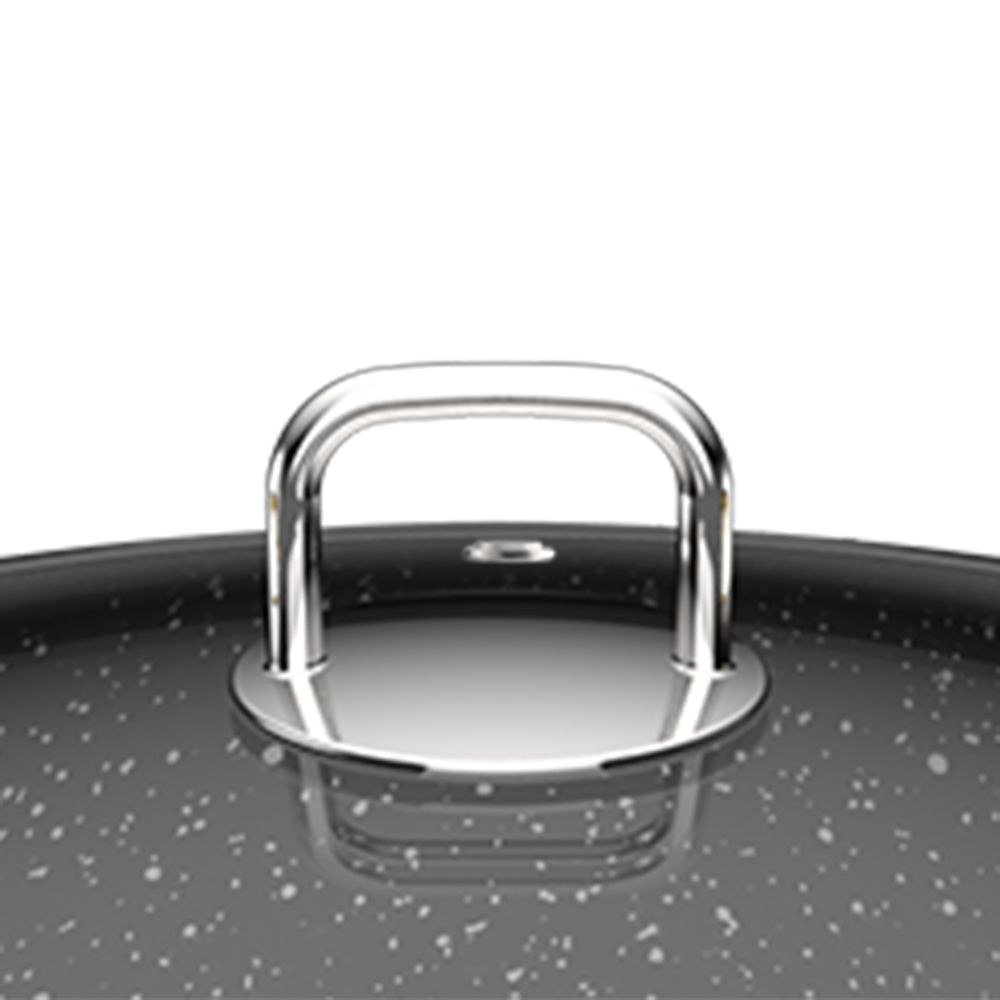 Appareil de cuisine Pièce Moulé Fonte Aluminium Non Balai Poêle Ustensiles de cuisine Ensemble