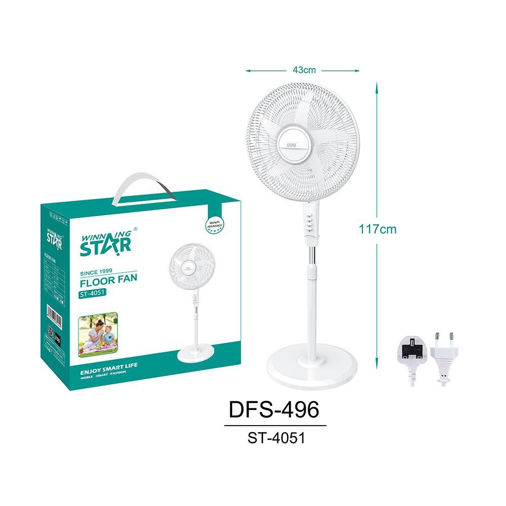 Ventilateur Feuille Électrique Sol