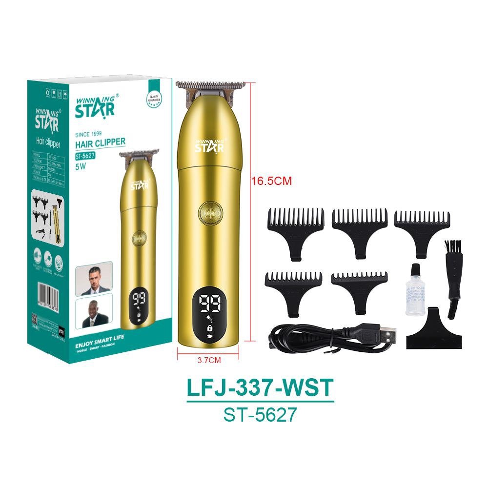 Tondeuse à cheveux Rechargeable avec Numérique Écran Voyage Verrouillage