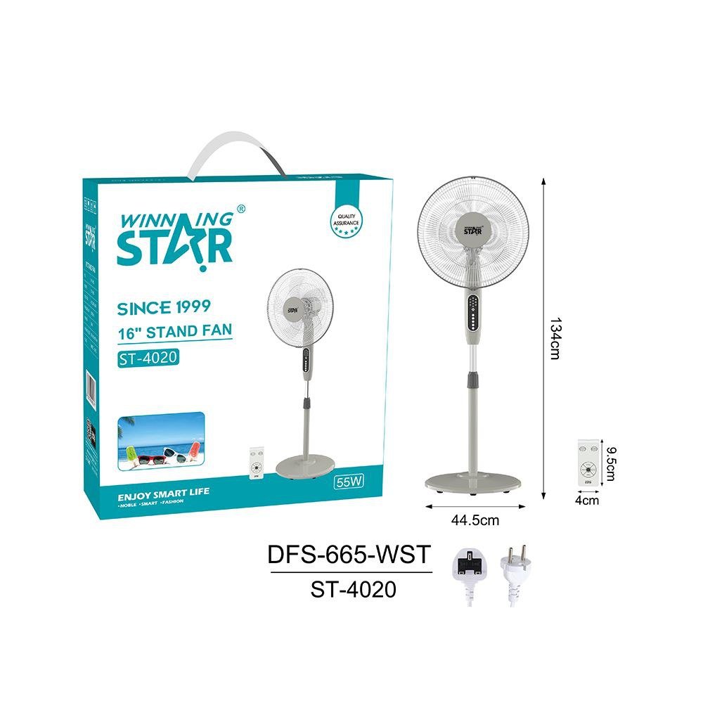 Ventilateur Électrique Sur pied Oscillant Sol