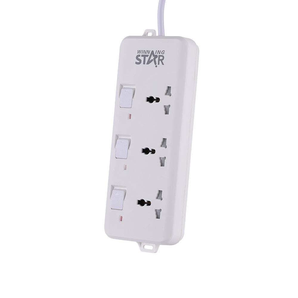 Multiprise Moderne Blanc Planche
