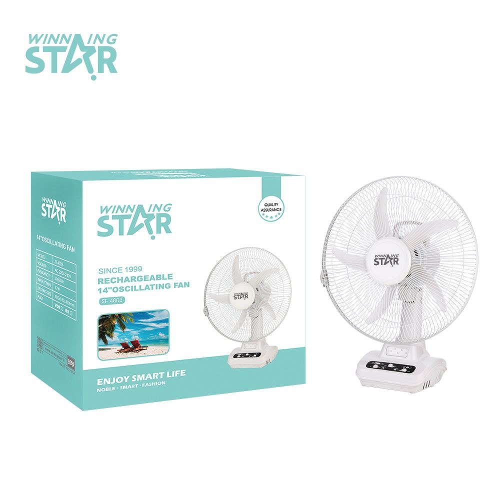 Ventilateur Chaud Rechargeable