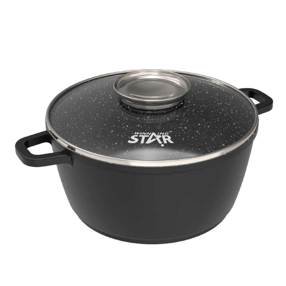 Appareil de cuisine Pièce Moulé Fonte Aluminium Alliage Non Balai Poêle Ustensiles de cuisine Ensemble